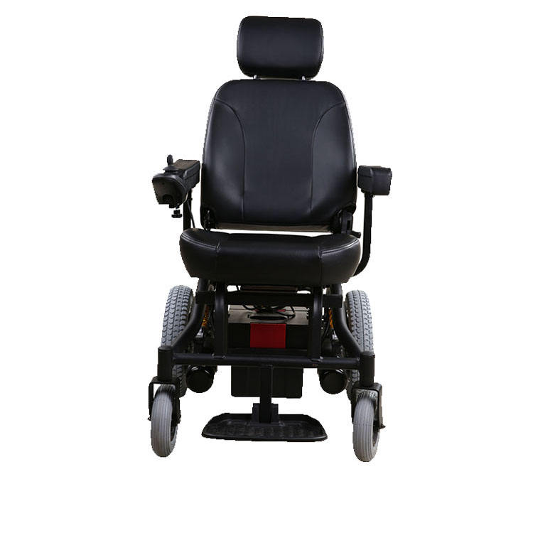 Brother Medical Luxury Seyahat Tekerlekli Sandalye Ağır Hizmet 24V 320W Elektrikli Motorlu Tekerlekli Sandalye SW1102