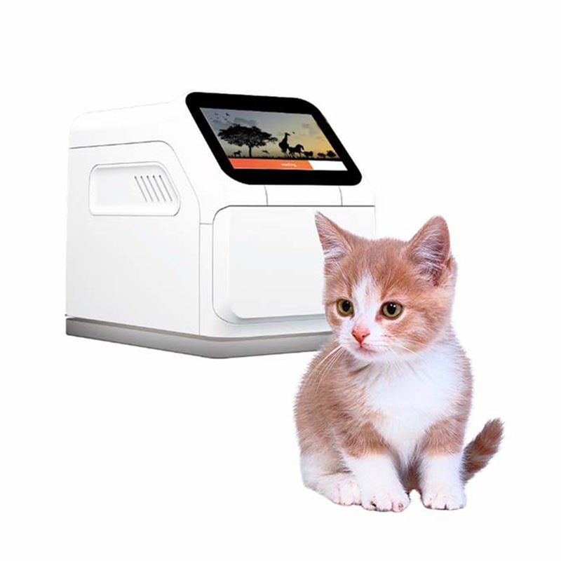 VET Klinik Otomatik Kimya Analizörü Tam Otomatik Biyokimya POCT Veteriner Kuru Biyokimyasal Analizör