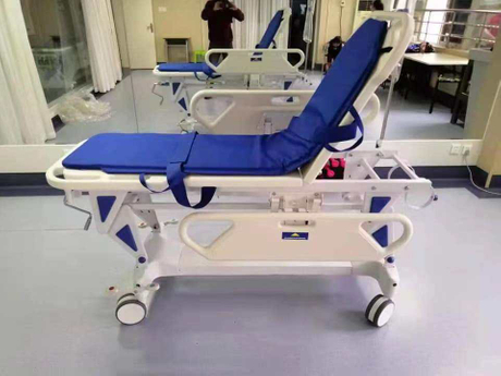 Hastane Acil Yardım Icu Lüks Düz Araç Hasta Transfer Ekipmanı Ambulans Sedye Yatağı Hasta Odası İçin