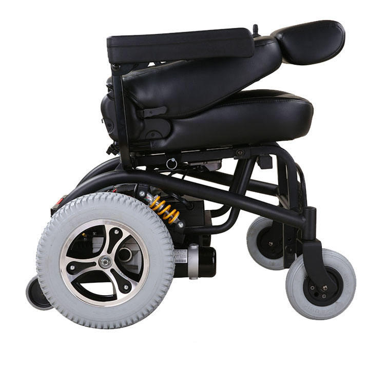 Brother Medical Luxury Seyahat Tekerlekli Sandalye Ağır Hizmet 24V 320W Elektrikli Motorlu Tekerlekli Sandalye SW1102
