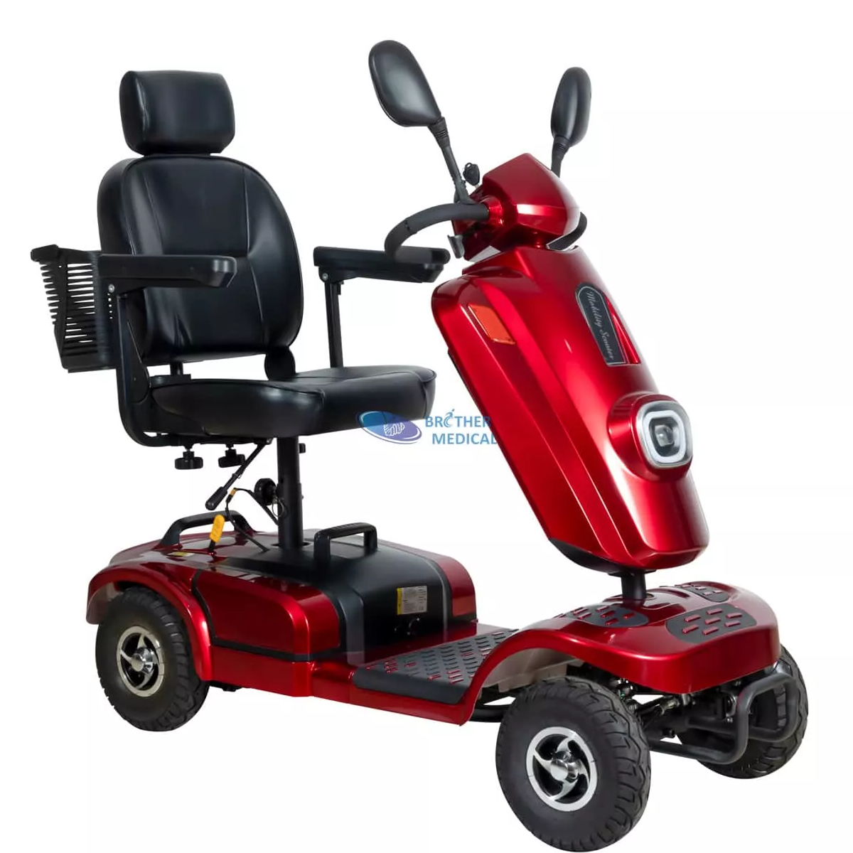 Seyahat Hafif Dört Tekerlek Mobilite Scooter