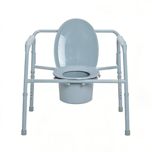 Toptan Bariatrik Başucu Komodini - Katlanabilir Çelik Çerçeve, 500lb/650lb/1000lb Kapasite - FDA ve CE Onaylı