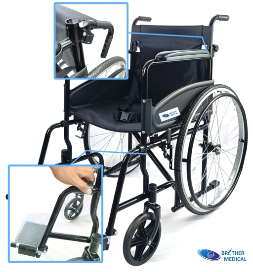 Tekerlekli sandalye modeli 4611-4611D modifikasyon şeması