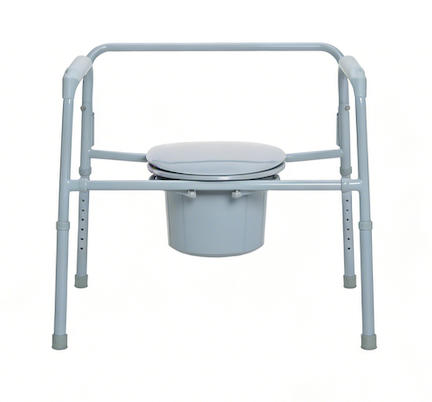 Toptan Bariatrik Başucu Komodini - Katlanabilir Çelik Çerçeve, 500lb/650lb/1000lb Kapasite - FDA ve CE Onaylı