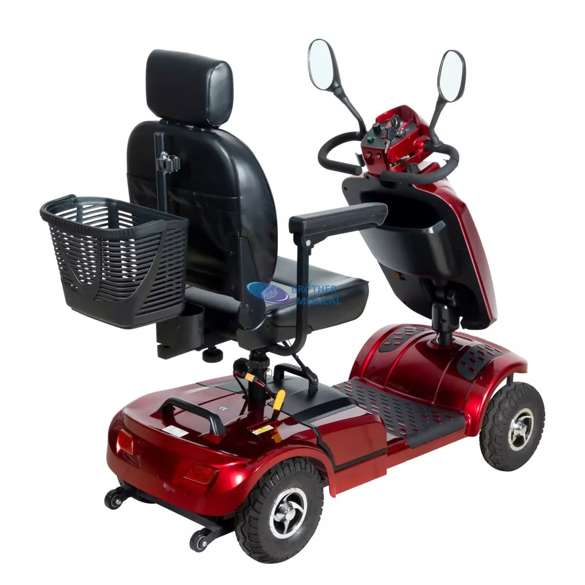 Seyahat Hafif Dört Tekerlek Mobilite Scooter