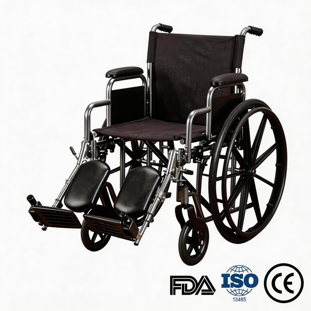 BME4618 26 İnç Yüksek Kapasiteli Bariatrik Manuel Tekerlekli Sandalye | 450 Lbs Maksimum Yük