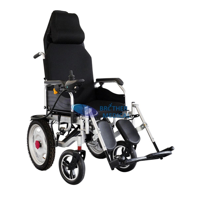 Hareketlilik yardımı için ekonomik katlanabilir elektrikli tekerlekli sandalye