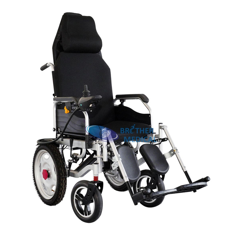 Hareketlilik yardımı için ekonomik katlanabilir elektrikli tekerlekli sandalye