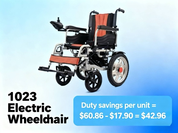 Model 1023 Elektrikli Tekerlekli Sandalye