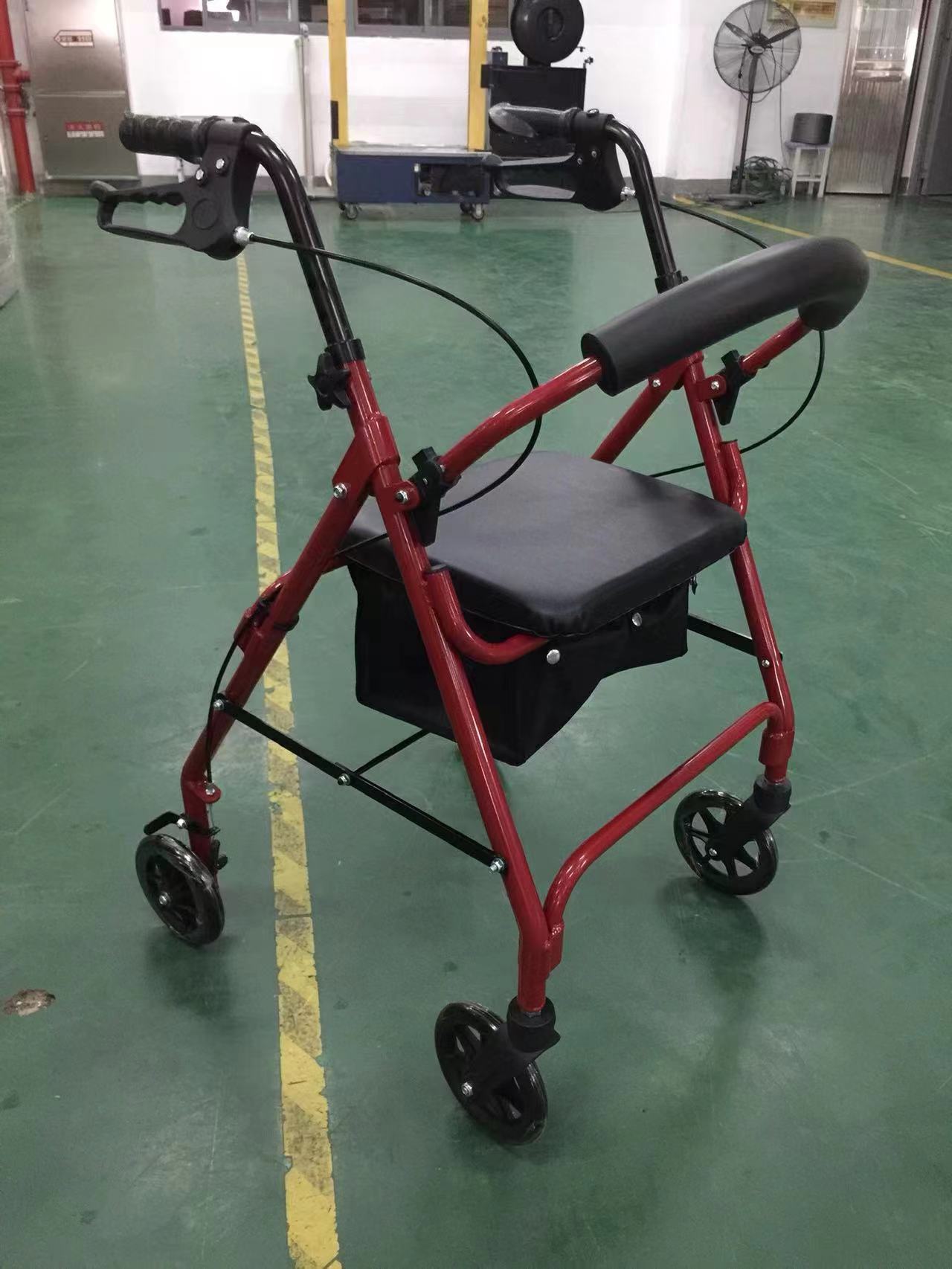 BME 861 Alüminyum Taşınabilir Hafif Katlanır Walker Rolator