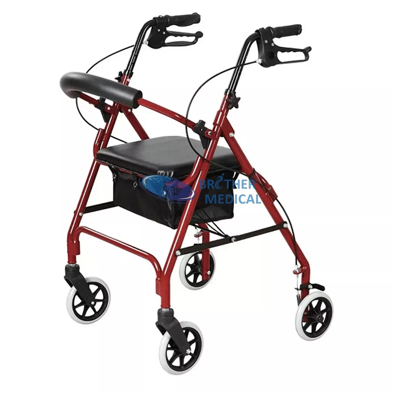 BME 861 Alüminyum Taşınabilir Hafif Katlanır Walker Rolator